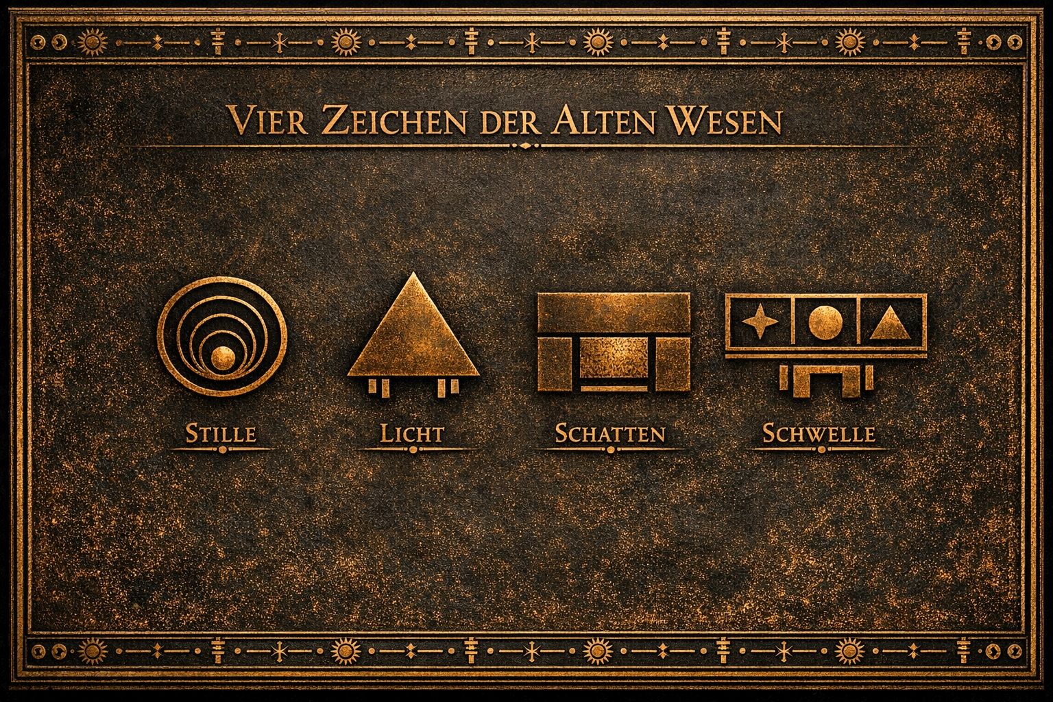 Zeichen der Alten Wesen